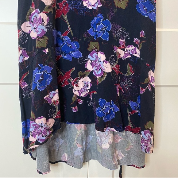 Joe Fresh Floral Faux Wrap Dress - Picture 6 of 10